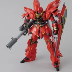 Bandai Bandai MG MSN-06S Sinanju 1/1000 Model Kit, Anime Color V