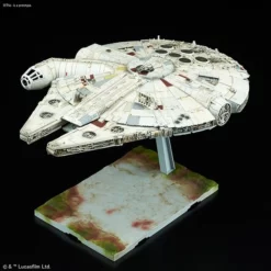 Bandai Bandai Millennium Falcon 1/144 Plastic Model Kit, From St