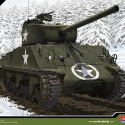 Academy Academy M4A3 (76) W "BATTLE OF THE BULGE" 1/35