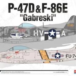 Academy Academy P-47D & F-86E "GABRESKI" 1/72