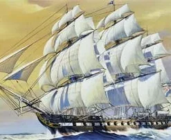 Revell Revell 1/196 USS Constitution