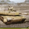 Academy Academy U.S. ARMY M1A2 V2 V2 TUSK II 1/35
