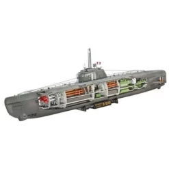 Revell Germany Revell Germany U-BOAT TYP XXI W/INTERIOR 1/144