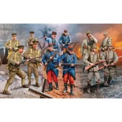 Revell Germany Revell Germany WWI GERM/BRIT/FRENCH INFANTRY 1/35 *