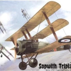 VINTAGE Roden 1/32 - Sopwith Triplane Fighter-tri