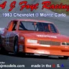 Salvinos JR Models Salvinos JR Models 1/24 AJ Foyt Racing 1983 Chevrolet Monte Carlo Mod