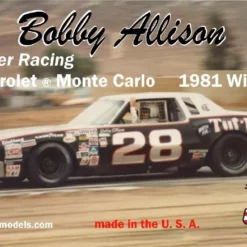Salvinos JR Models Salvinos JR Models 1/25 Bobby Allison #28 Ranier Racing Chevy Monte C