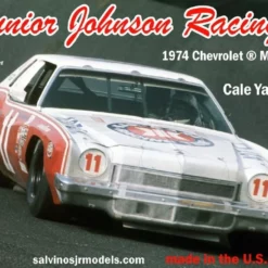 Salvinos JR Models Salvinos JR Models 1/25 Junior Johnson Racing #11 Chevy 1974 Monte Ca