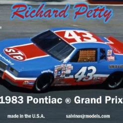 Salvinos JR Models Salvinos JR Models 1/25 Richard Petty 1983 Pontiac Grand Prix Winner