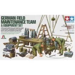 Tamiya Tamiya 1/35 German Field Maintenance Team W/Equipment Set