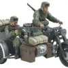 Tamiya Tamiya German Motorcycle & Sidecar