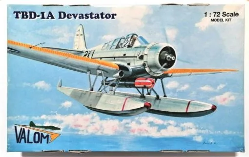Vintage Douglas TBD-1 Devastator 1/72 Valom (RARE! -Plastic Models Shop unnamed file 2316