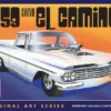 AMT AMT 1/25 1959 Chevy El Camino, Original Art Series