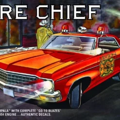 AMT AMT 1/25 1970 Chevy Impala, Fire Chief