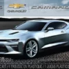 AMT AMT 1/25 2016 Chevy Camaro SS, Snap Kit/Black
