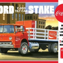 AMT AMT 1/25 Ford C600 Stake Bed W/Coca-Cola Machine