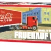 AMT AMT 1/25 Fruehauf Beaded Van Semi Trailer, Coca-Cola