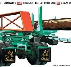 AMT AMT 1/25 Peerless Logging Trailer