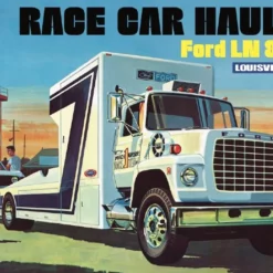 AMT AMT Ford LN 8000 Race Car Hauler 1/25