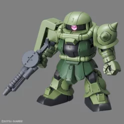 Bandai Bandai #04 Zaku II SDGCS Model Kit From Mobile Suit Gunda