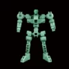 Bandai Bandai #05 Cross Silhouette Frame Green SDCS Model Kit, F