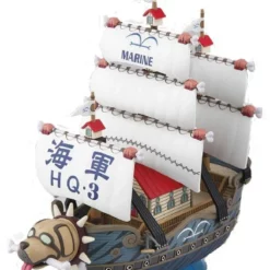 Bandai Bandai 08 Garp's Marine Ship Grand Ship Collection Model