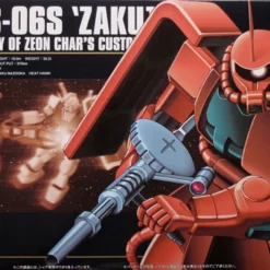 Bandai HGUC #32 1/144 MS-06S Char's Zaku II