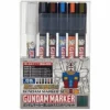 Bandai Bandai GMS-122 Gundam Marker Set, 6pcs
