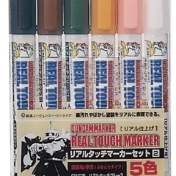 Bandai Bandai GMS113 Real Touch Marker Set #2 (Sets Of 6)