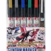 Bandai Bandai GMS121 Gundam Metallic Marker (Sets Of 6)