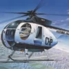 Academy Academy HUGHES 500D POLICE HELICOPTER 1/48 (1643)