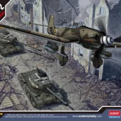Academy Academy JU 87G-2 & JS-2 LE 1/762